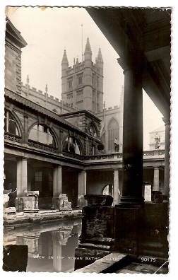 Bath, View in the Roman Baths