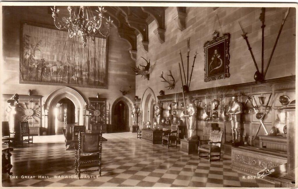Warwick Castle, The Great Hall (England)