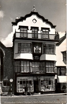 Exeter, Elizabethan Gallery (Mol’s Coffee House)