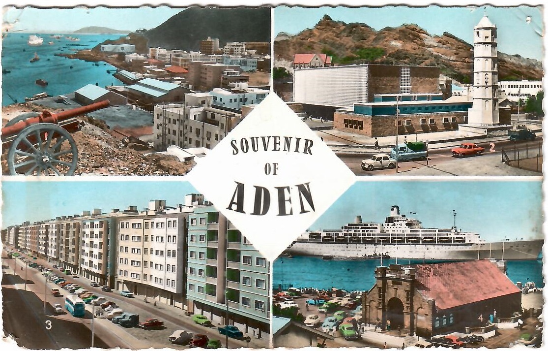 Souvenir of Aden, S.S. Oriana (Yemen)