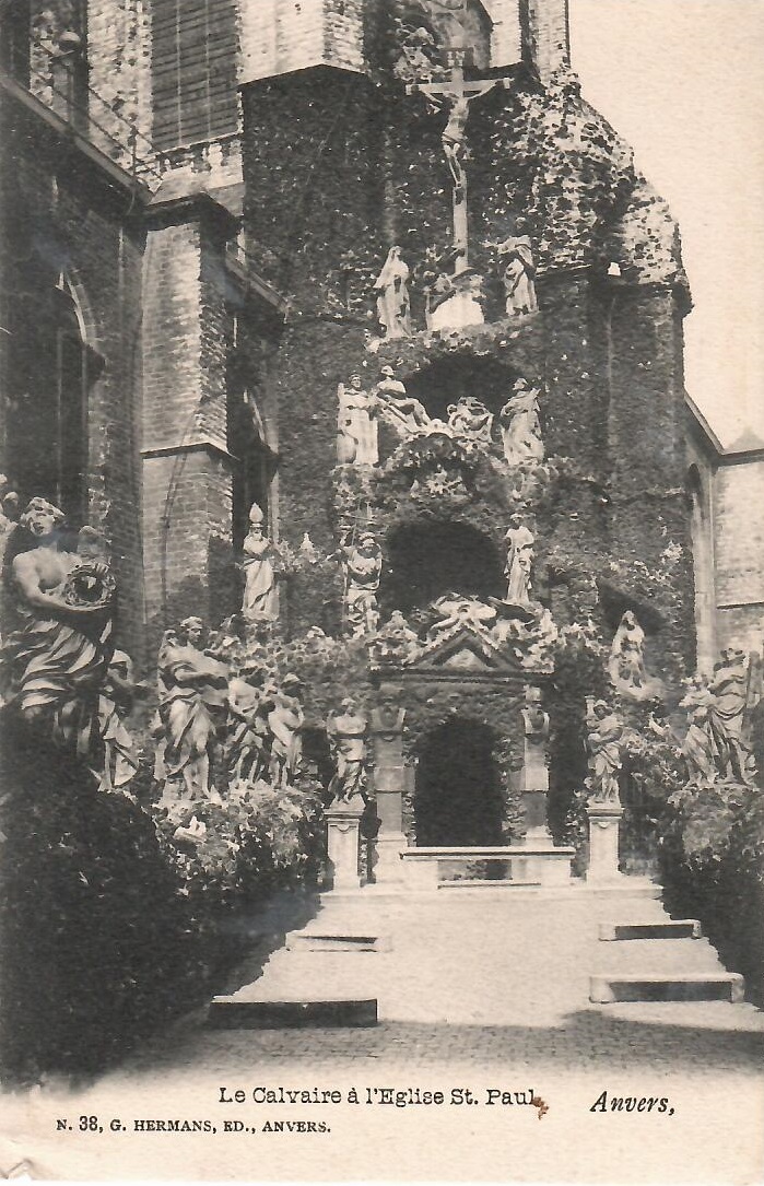 Anvers, Le Calvaire a l’Eglise St. Paul (Belgium)