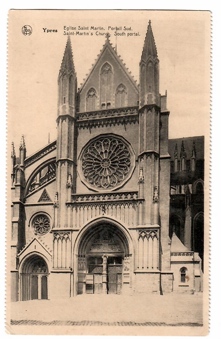 Ypres, St. Martin’s Church, South Portal (Belgium)