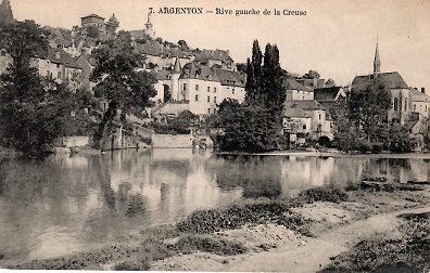 Argenton, Rive gauche de la Creuse