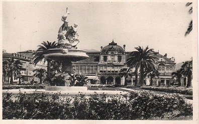 Nice, Casino Municipal et les Jardins Albert Ier
