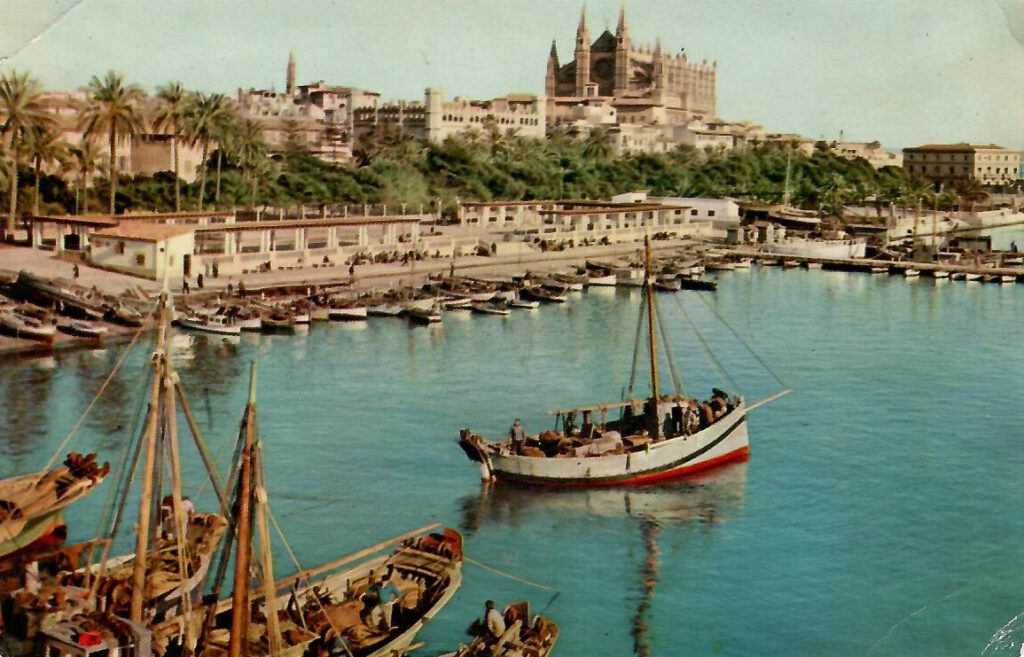Palma de Mallorca, Detail of the port