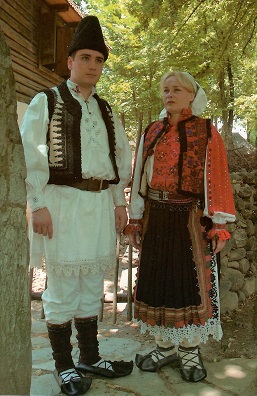 Bucharest, National Village Museum, Padureni Costumes