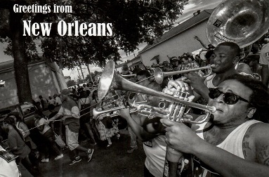 Greetings from New Orleans – trumpet