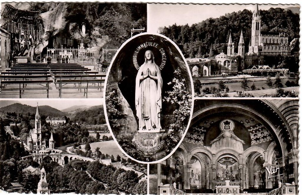 Lourdes, multiple views (France)
