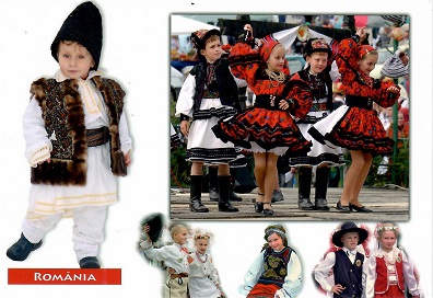 Children in folk costume