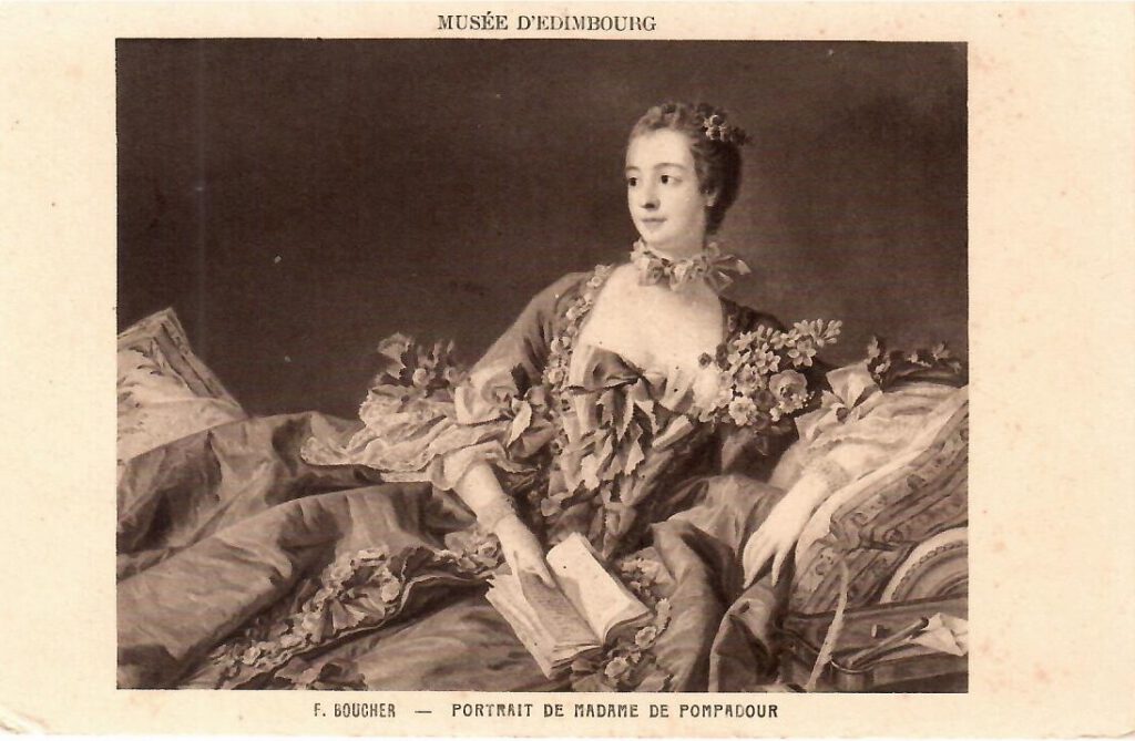 Portrait de Madame de Pompadour (F. Boucher)