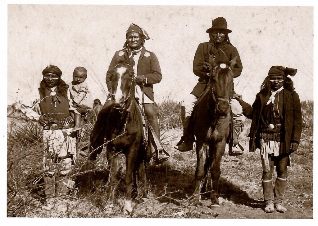 Geronimo and Nachez, Chiricahua Apache Chiefs