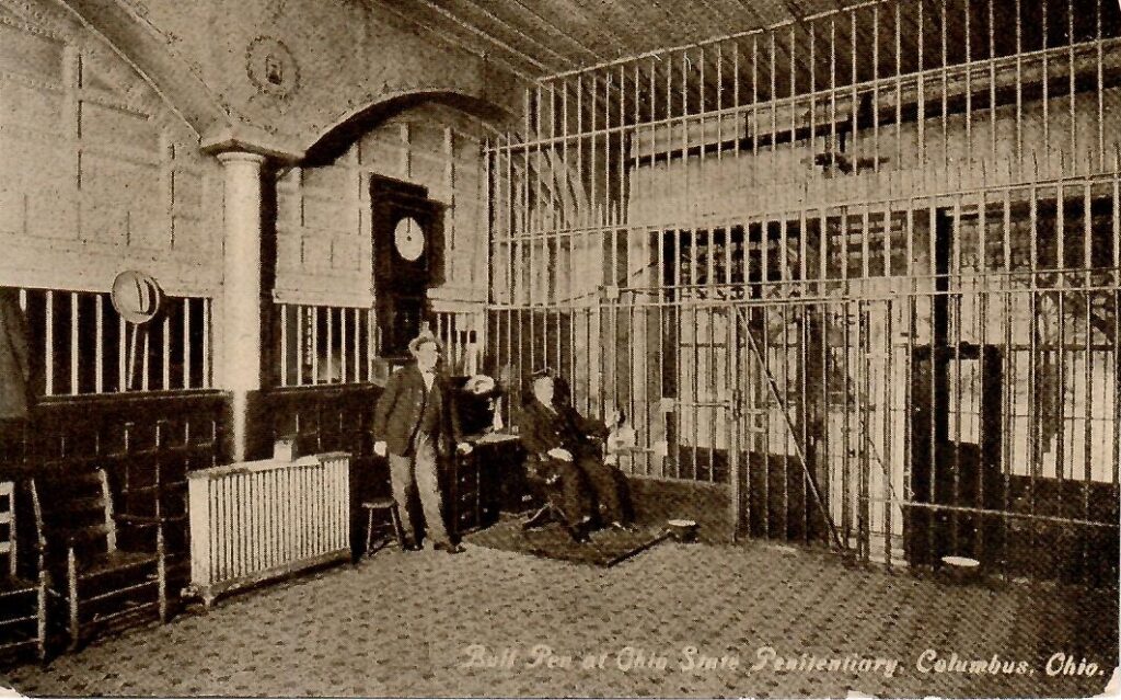 Columbus, Bull Pen at Ohio State Penitentiary (USA)