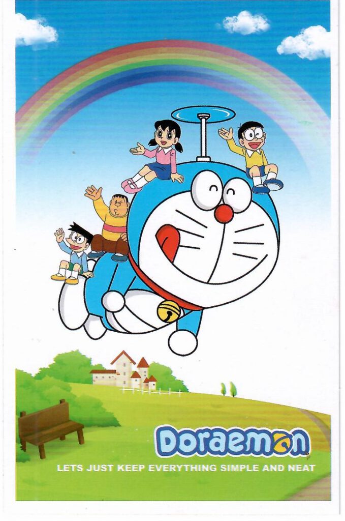 Doraemon, Lets just keep everything simple and neat