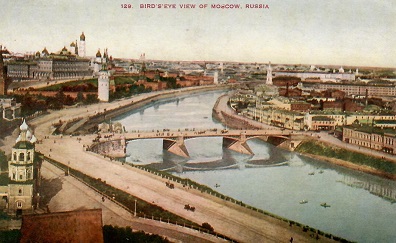 Bird’s’ (sic) Eye View of Moscow, Russia