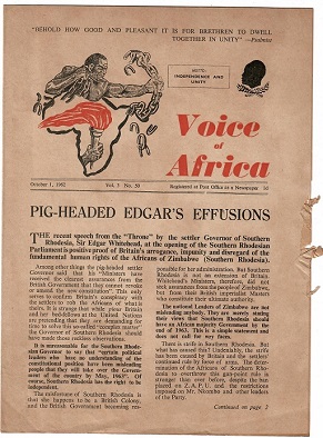 Voice of Africa (1 October 1962)