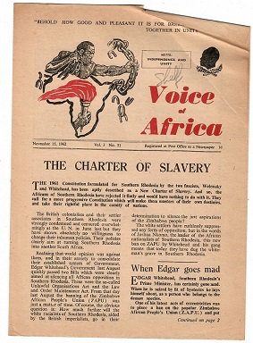 Voice of Africa (15 November 1962)
