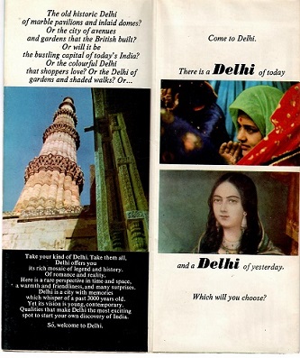Delhi travel folder (India)