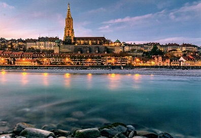 Bern, Old Town with Cathedral