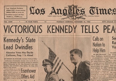 Los Angeles Times (10 November 1960)