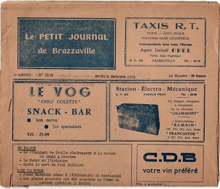 Le Petit Journal de Brazzaville (Rep. of the Congo)