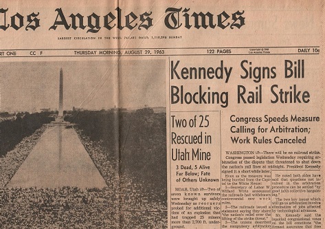 Los Angeles Times (29 August 1963)