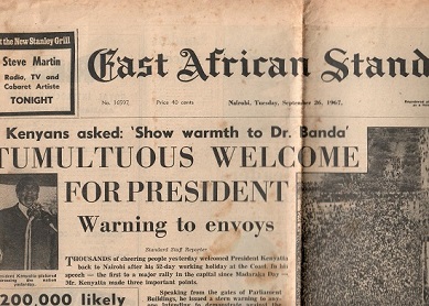 East African Standard (Nairobi) (26 September 1967)