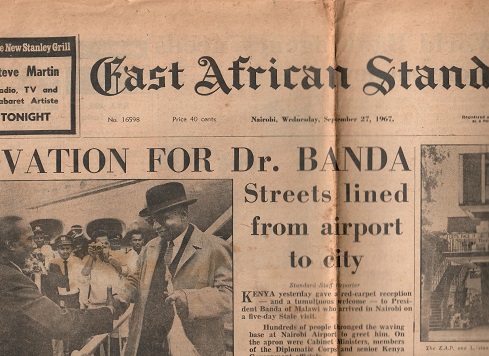 East African Standard (Nairobi) (27 September 1967)