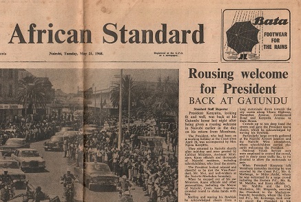 East African Standard (Nairobi) (21 May 1968)