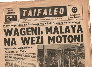 Taifa Leo (Nairobi) (27 January 1969)