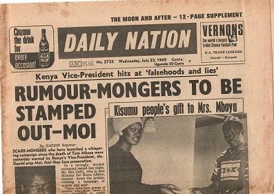 Daily Nation (Nairobi) (23 July 1969)