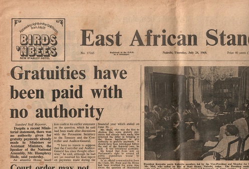 East African Standard (Nairobi) (24 July 1969)