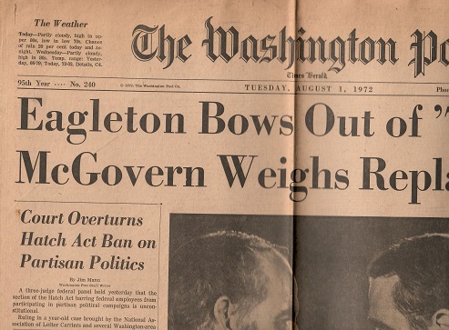 The Washington Post (1 August 1972)
