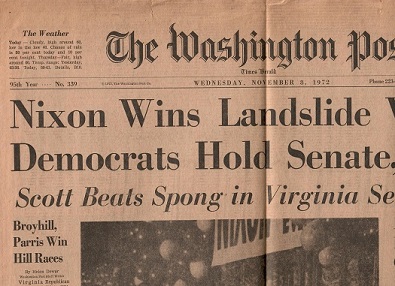 The Washington Post (8 November 1972)