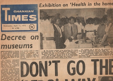 Ghanaian Times (Accra) (11 April 1973)