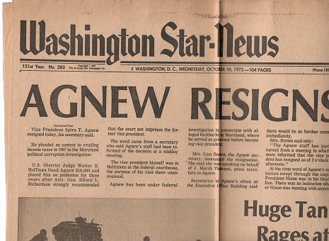 Washington Star-News (10 October 1973)