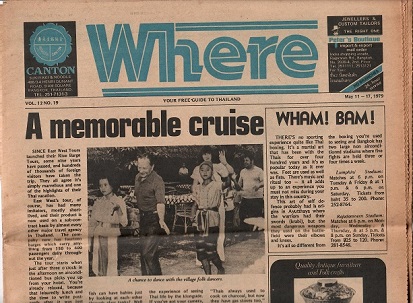 Where – Your free guide to Thailand (11-17 May 1979)