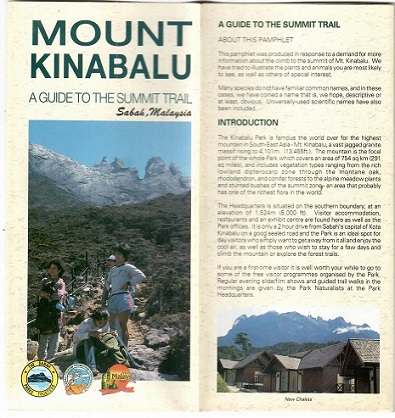 Mount Kinabalu:  A Guide to the Summit Trail (Sabah, Malaysia)