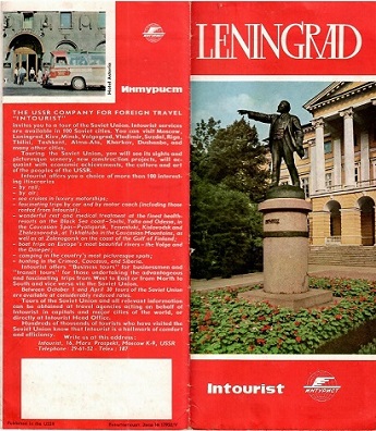 Leningrad – travel brochure