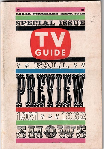 TV Guide (16 September 1961) (USA/Canada)