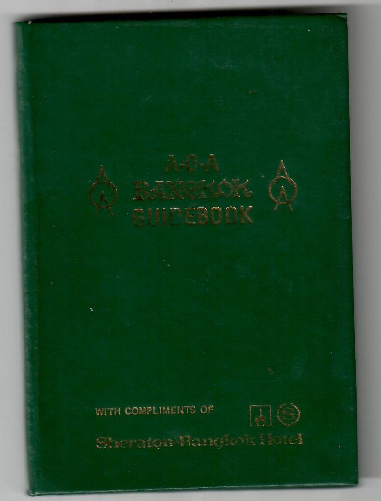 A-O-A Bangkok Guidebook (1979)