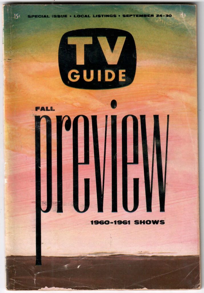 TV Guide (24 September 1960)  (USA)