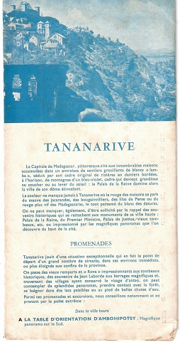 Tananarive (Madagascar) – brochure