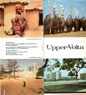Upper-Volta (now Burkina Faso) – brochure