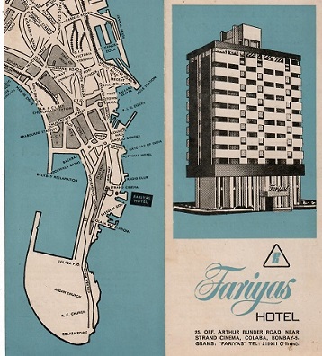 Fariyas Hotel (Bombay) – brochure