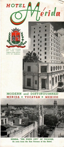 Hotel Merida (Yucatan, Mexico) – brochure