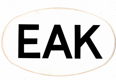 EAK (Kenya) – bumper sticker