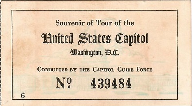 United States Capitol – Souvenir of Tour