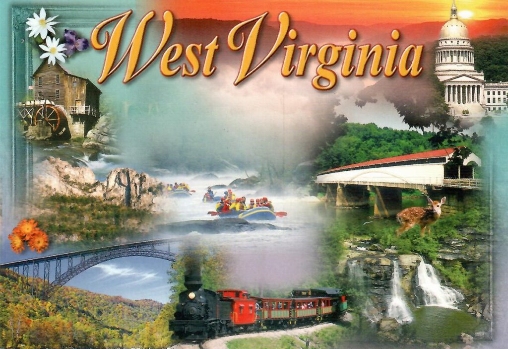 West Virginia (USA) multiple views