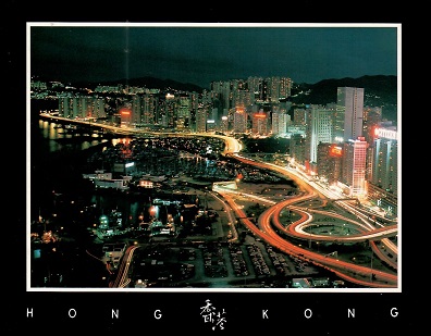 Night view towards Eastern Hong Kong  040