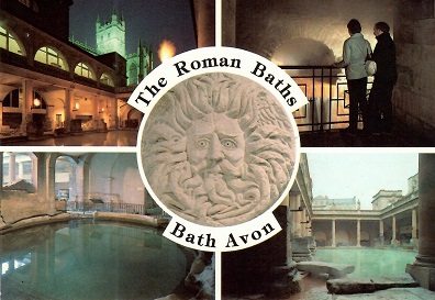 Bath, Avon – Roman Baths, multiple view
